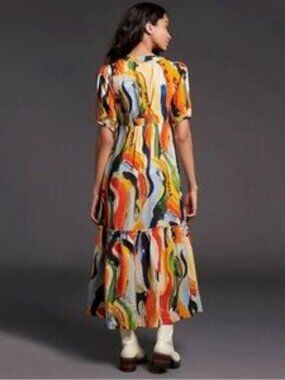 Anthropologie Maeve Suzannah Maxi Dress, Medium. EUC